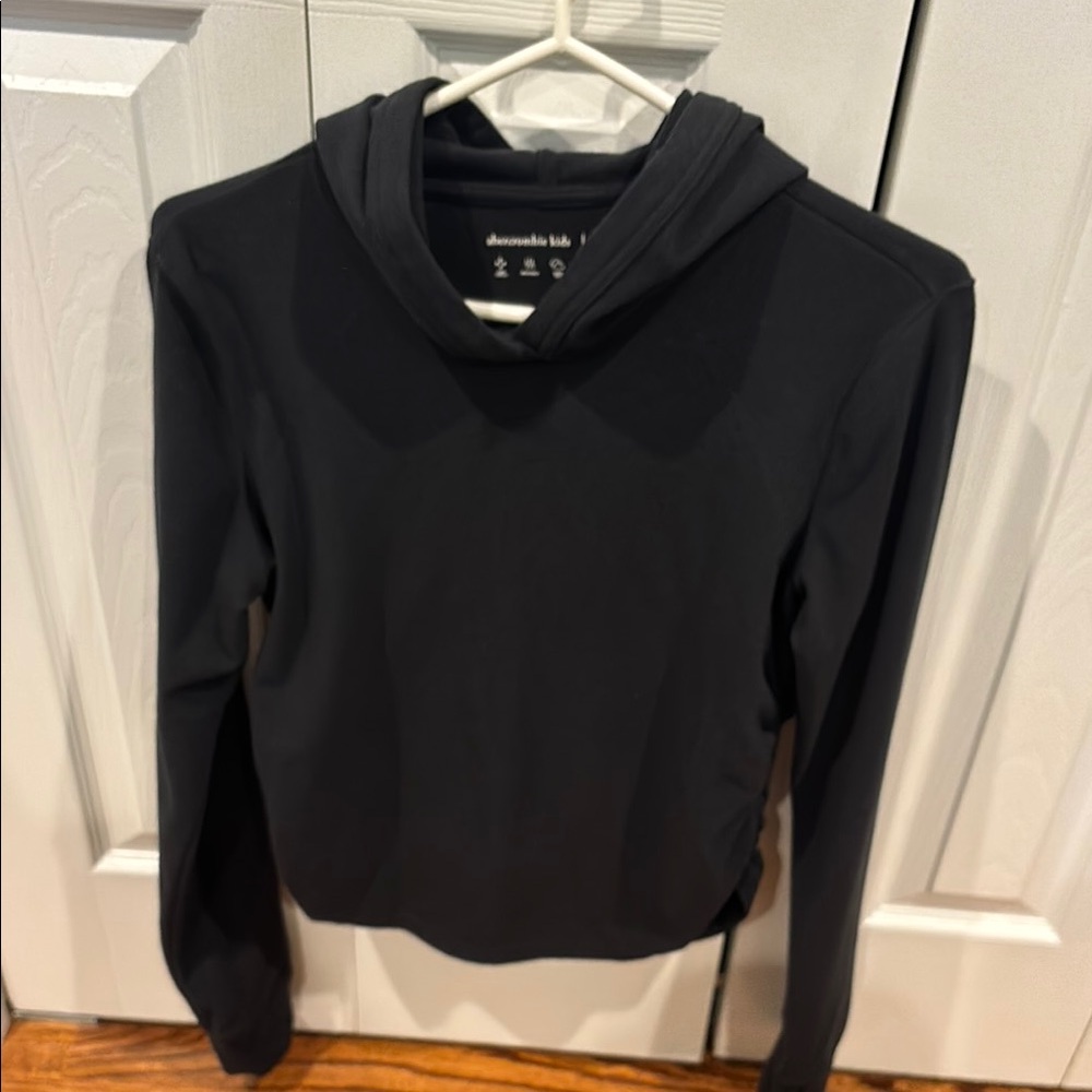 Abercrombie Kids Fleece Black Hoodie